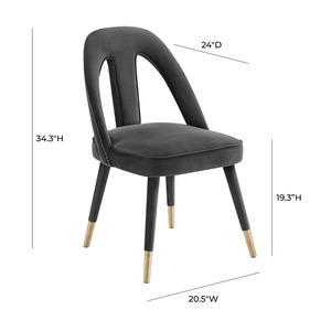 Modern Upholstered Hotel <b>Chair</b> Dining Side <b>Chair</b> with Metal Feet <b>Cover</b> for Restaurant Guest Room - Product Image 2