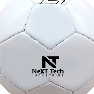 ลูกบอลฟุตบอลส่งเสริมการขายพร้อมดีไซน์ที่กำหนดเองและโลโก้ตามสั่งโดยอุตสาหกรรมเทคโนโลยีถัดไป - Product Image 2