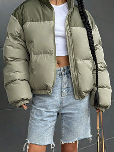 Tendance Puffer Veste Top Pour Femmes Veste Par Temps Froid Avec Personnalisation Complète Sur La Tendance - Product Image 4