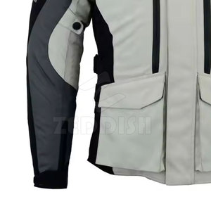 Veste d'hiver Cardura à col montant avec cuir de vache dernier style vente en gros de haute qualité pour hommes - Product Image 4