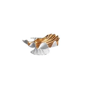 Decorative Metal <b>Bowls</b> with Exquisite Craftsmanship Ideal for Use As Both <b>Serving</b> Pieces and Stylish Home Accents - Product Image 1