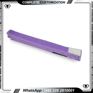 Bjj Gi Taekwondo Uniforme Jiu Jitsu Gi Ceintures Maître Ceintures Kungfu Ceintures - Product Image 6
