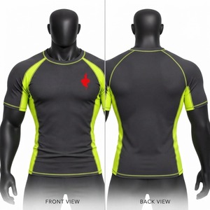 Chemise de compression à manches longues pour homme, vêtements de sport pour l'entraînement, la course à pied, le cyclisme, le surf, la gym - Product Image 3