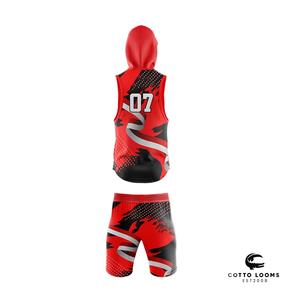 Uniforme de fútbol americano OEM 7v7 diseñado para los mejores jugadores, incluida la camiseta de fútbol americano de ajuste elástico - Product Image 4