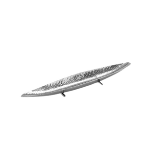 Bol de service en aluminium de créateur Forme ronde Taille personnalisée Bol de couleur argent du fabricant en Inde - Product Image 5