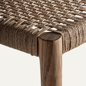 Soren Teak <b>Wood</b> <b>Bar</b> <b>Stools</b>-Elegant and Durable Home <b>Bar</b> Collection - Product Image 5