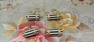 Elegante perilla de gabinete de resina con acento de latón para muebles de cocina, armarios, cajones y puertas de armarios - Product Image 3