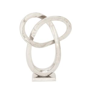 Sculpture en aluminium haut de gamme au design moderne, idéale pour les designers d'intérieur à la recherche d'ajouts décoratifs artistiques et élégants - Product Image 2
