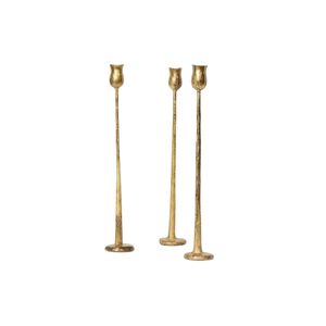 Elegant Design Hotel Coffee Table Decoration Deluxe Quality Iron Metal Candleholder Lanterns Metal <b>Taper</b> <b>Candle</b> Holder - Product Image 3