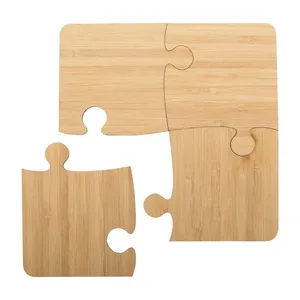 Sottobicchieri Puzzle Ecologici Zhuzzle - Gadget Sostenibili - Categoria Prodotto: Tappetini e Sottopentole - Product Image 4
