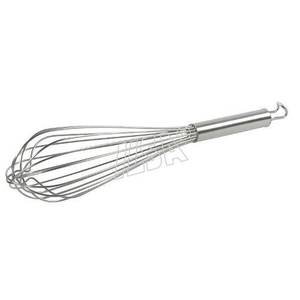 Fouet professionnel en acier inoxydable de 40 cm, chromé, 1440040, ustensile pour fouet en acier inoxydable Ilsa - Product Image 1