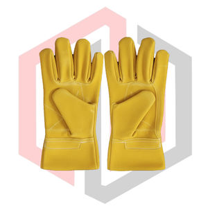 Guantes Térmicos Amarillos Personalizados de 7 oz y 14 Pulgadas, Resistentes a Altas Temperaturas, con Forro Radiante, Duraderos, Protección Anti-Calor para Manos y Brazos - Product Image 1