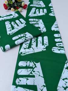 Tela de algodón con estampado de cera Africana Grand Super Gold Glitter de alta calidad para sastrería de ropa de moda y diseños personalizados - Product Image 5