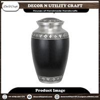Urna para Mascotas Cooper Jar con Huellas de Patas para Perros, Diseño Clásico, Duradero, Ecológico, Hermético y Personalizable, Contenedor Conmemorativo para Cremación