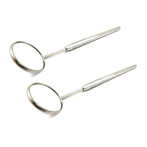 Reflector Dental Oral, Espejos de Fotografía Intraoral, Autoclavables, de Acero Inoxidable, Doble Cara, Manuales, Reutilizables - Product Image 2