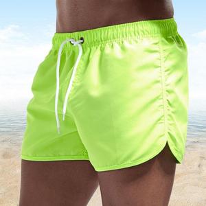 Men's Casual Sports <b>Shorts</b> 100% Polyester Mesh Lightweight 160G Breathable Anti-Shrink High Waist <b>Sequined</b> Zippers Front for - Product Image 3