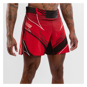 Pantalones Cortos de Lucha MMA Sublimados Personalizados para Hombre, de Primera Calidad, Sólidos, Casuales, de Secado Rápido, Transpirables, de Cintura Alta con Cordón Ajustable - Product Image 4