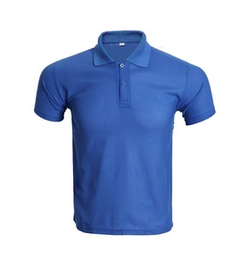 T-shirts polo en polyester uni à manches courtes pour hommes 2024 Nouveau look Polos confortables et respirants - Product Image 3