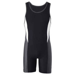 Logo personnalisé une pièce, uniforme moulant Singlet de lutte unisexe haltérophilie natation Singlet Mma Jiu Jitsu Kimono - Product Image 1