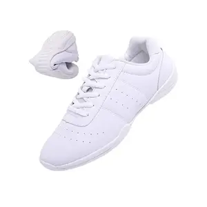 Легкая Удобная белая обувь для чирлидинга, спортивная обувь, тренировочная обувь для соревнований, танцев, тренировок