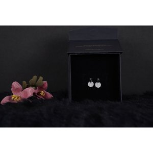 NOVAMART Fine Sterling Silver Trendy Diamond <b>Stud</b> <b>Earrings</b> Vintage Style Gold Plated Flower Pattern Wholesale Export - Product Image 1