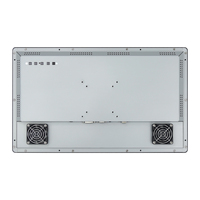 Écran LCD industriel étanche de 21,5 pouces VGA DVI, 1000 nits, écran plat, moniteur tactile capacitif, haut-parleur de bureau