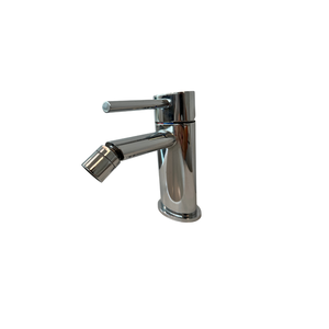 ก๊อกน้ำอ่างล้างหน้าแบบก้านโยกเดี่ยว รุ่น Gessi Ovale Series Chrome Bidet Mixer ดีไซน์ทันสมัย โค้งมน พร้อมหัวกรองปรับได้ - Product Image 1