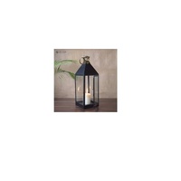 Lanterne à bougie en métal de style antique, de qualité supérieure, faite à la main, résistante à la chaleur, écologique, durable, décorative pour la maison