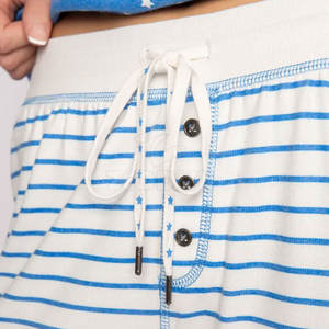 Best Selling <b>Women's</b> Flat Front Summer <b>Trouser</b> Custom Logo Design with <b>Elastic</b> Mid <b>Waist</b> Closure Online Sale - Product Image 4