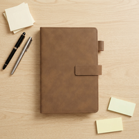 Cuaderno de Tapa Dura A5 con Forro de Cuero, Personalizado para Planificación Diaria y Uso Escolar, Gran Venta 2026-2027