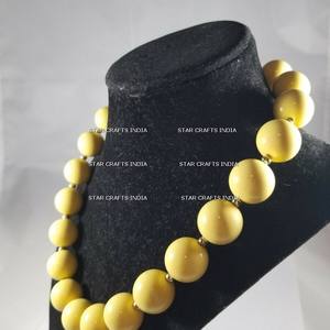 Cuentas de resina de color oro amarillo joyería preciosos nuevos diseños joyería moda verano vacaciones Multi zafiro cuentas facetadas - Product Image 5