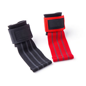 Elastic Neoprene Weight Lifting Wrist Straps Gym Gloves <b>Padded</b> Heavy Duty with <b>Cushioned</b> Wrist Anti-Slip Adjustable - Product Image 1