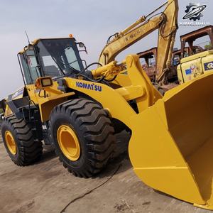 Cargadora de Ruedas Usada Komatsu470 de 23 Toneladas, Cucharón de 4.2m³, Marca Original Japonesa, Maquinaria de Construcción de Segunda Mano, Pocas Horas, Certificación CE - Product Image 4