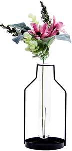 Jarrón de Flores de Metal, Decoración Moderna, Arte Floral para Mesa, Regalo para Amantes de las Flores, Decoración Minimalista para Estantes, Soporte Decorativo para Jarrones de Flores - Product Image 3