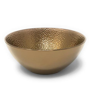 ชามใส่ผลไม้ทุบทองเหลือง - Product Image 4