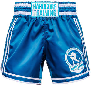 Pantalones cortos de Muay Thai de diseño personalizado, ropa de entrenamiento ligera de tela satinada, proveedor de ropa deportiva OEM transpirable con OEM - Product Image 4