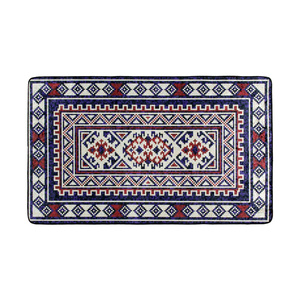 Tapis en polaire personnalisé avec motif cristal, antidérapant à pois, tissé, textile de maison pour anniversaire - Product Image 1