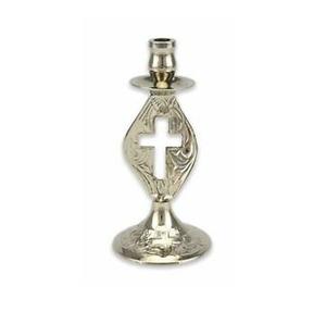 Porte-bougie en métal doré de conception artisanale, très vendu, pour bougie chauffe-plat, bougie pilier, fabrication artisanale - Product Image 6