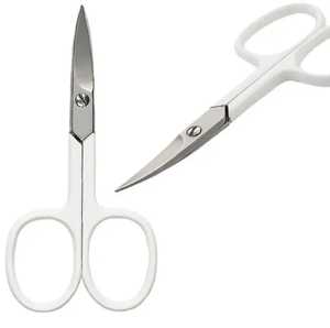 Tijeras curvas personalizadas de nuevo estilo, punta de hoja de acero inoxidable afilada, herramienta de belleza duradera, manicura, cuidado de uñas, cutícula, arte de uñas - Product Image 6