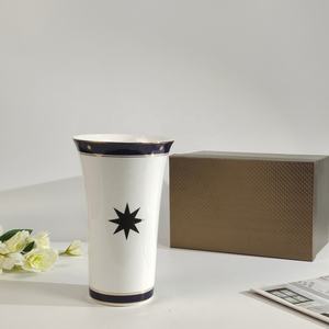 Jarrón de Cerámica Contemporáneo de Lujo para Mesa, Jarrón Ecológico para Arreglos Florales, Decoración del Hogar - Product Image 6