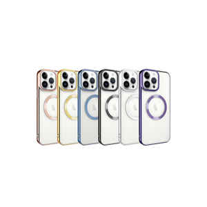 Netzy Luxury Silicone <b>Wireless</b> <b>Charging</b> for MagSafe <b>Case</b> for iPhone 14 Pro Max 14 Plus 11 Pro SE-Silver Protective Cover - Product Image 2