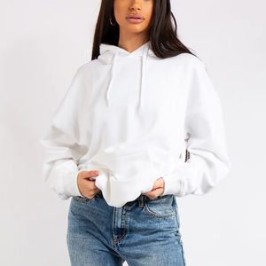 Nuevas Sudaderas Extra Grandes con Hombros Caídos, Manga Larga, Logotipo Personalizado Serigrafiado, Sudaderas Extra Grandes con Hombros Caídos y Cómodas para Mujer - Product Image 3