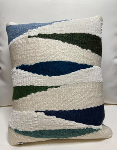 Very High QualityBesr Selling Short Lumbar <b>Pillow</b>, Handloom <b>Pillow</b>, Handwoven Wool Accent PillowBeautiful Product - Product Image 1