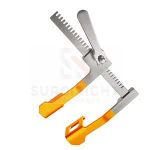 Esparcidores de costillas Finochietto, hecho a medida, medio oro, acero inoxidable alemán, ajuste Manual, construcción de Metal de Surgiright - Product Image 3