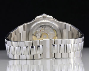Montre en acier inoxydable avec diamants cloutés Leb Grown VVS Clarity Brown Dial Montres analogiques à vendre de l'Inde Bijoux de mode - Product Image 3