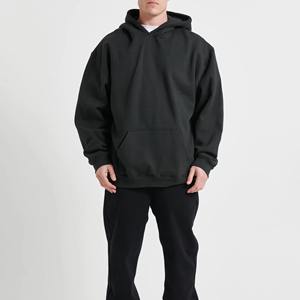 2025สเวตเตอร์แบบสวมหัวมีฮู้ดแฟชั่นผ้าฟลีซสำหรับผู้ชายสีต่างกันกำหนดเองได้สำหรับฤดูใบไม้ร่วง - Product Image 1