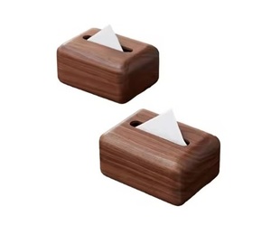 Boîtes à mouchoirs en bois à impression florale moderne de luxe au design supérieur Serviette de table tendance Vente à chaud - Product Image 2