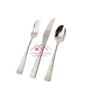 Gold Plated for Home and Wedding Usage Dinnerware <b>Flatware</b> Sets Brass 5 Pieces Cutlery Set - Product Image 6