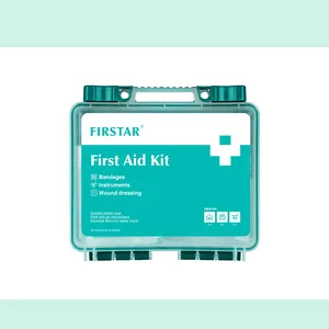 Firstar Emergency Survival First Aid Kit First-Aid Mini For Car Waterproof Box Tactical Kits Waterproof Case Aid Kit Family Box