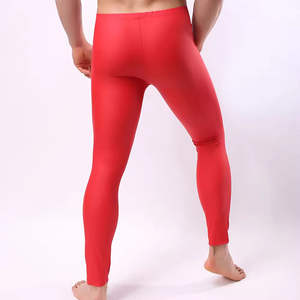 Pantalones de Compresión Personalizados de Alta Calidad para Hombre - Ropa Deportiva, Mallas para Correr con Cintura Elástica y Diseño Estampado - Product Image 5